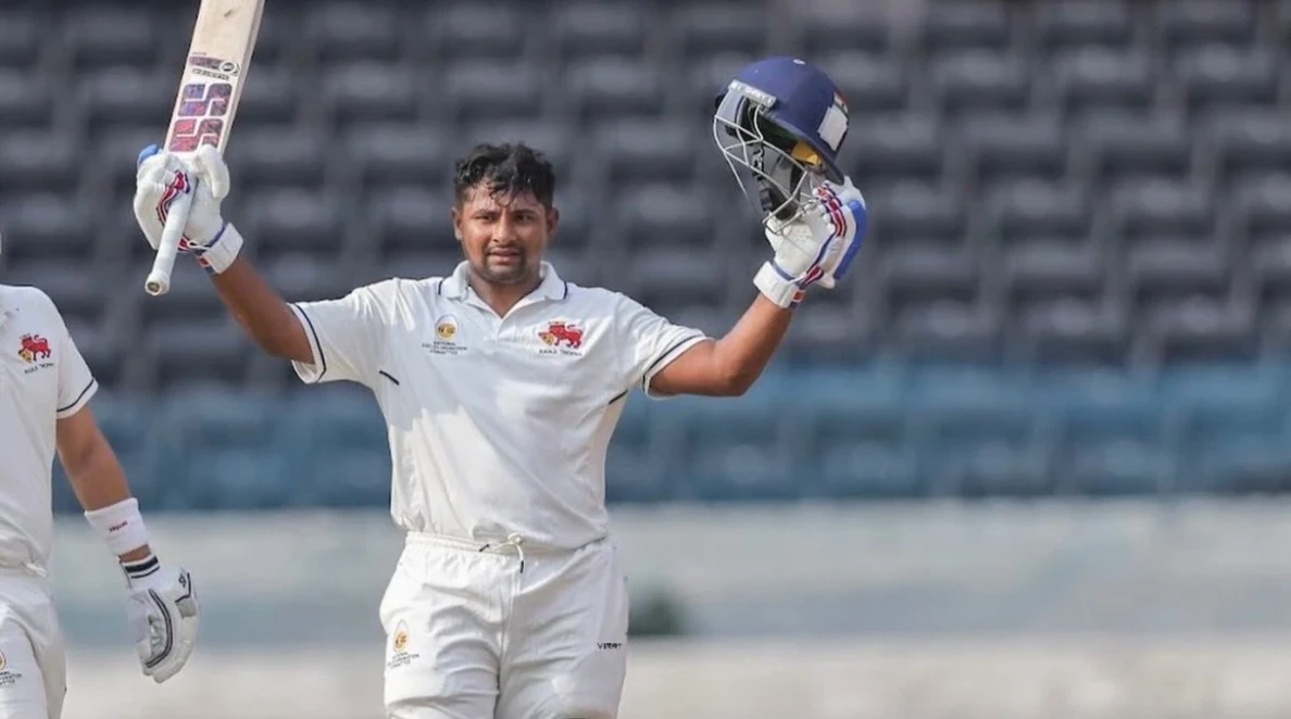 Sarfaraz Rind Sarfaraz Khan Slams Double Century in Ranji Trophy, Sends Strong ...