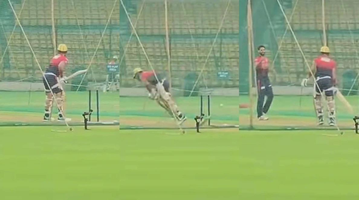 Watch: Bhuvneshwar Kumar’s Deadly Yorker Nearly Knocks Over Virat Kohli ...